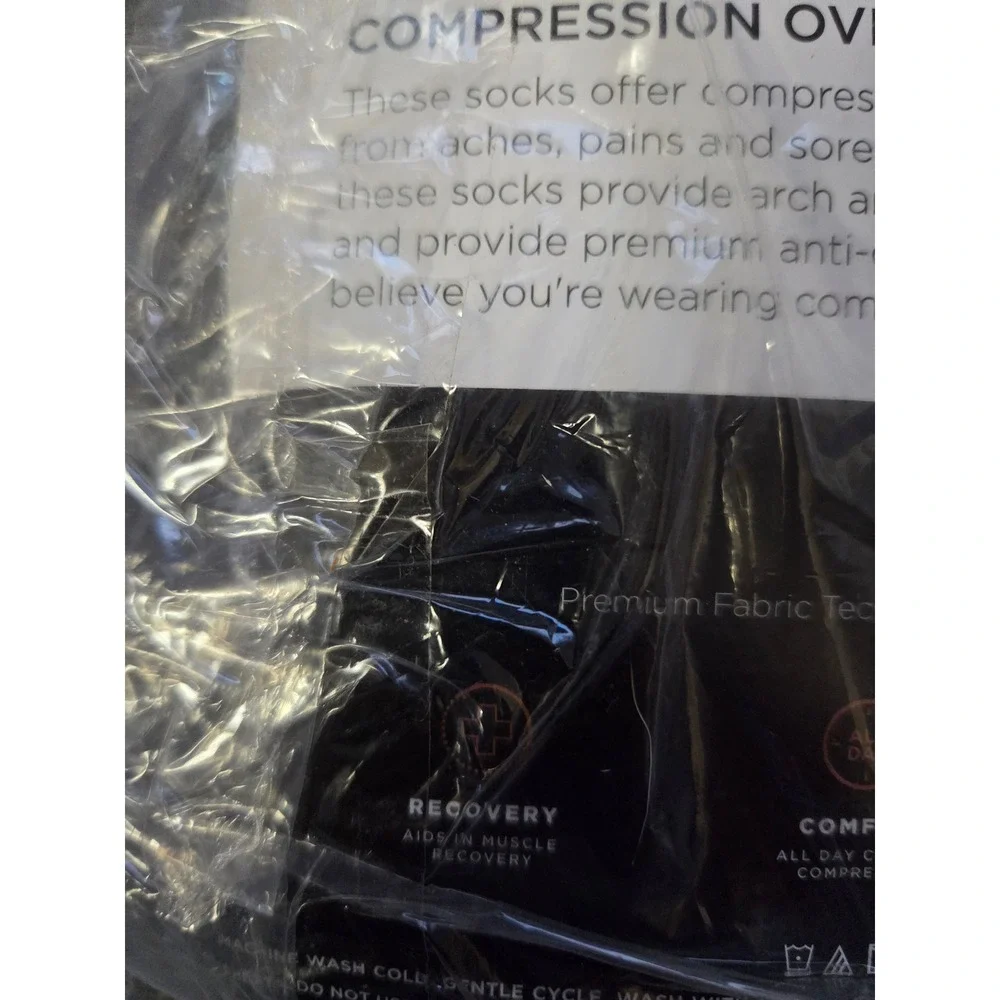 Tommie Copper Womens 4-Pack Performance Compression Over the Calf Socks 7-9.5